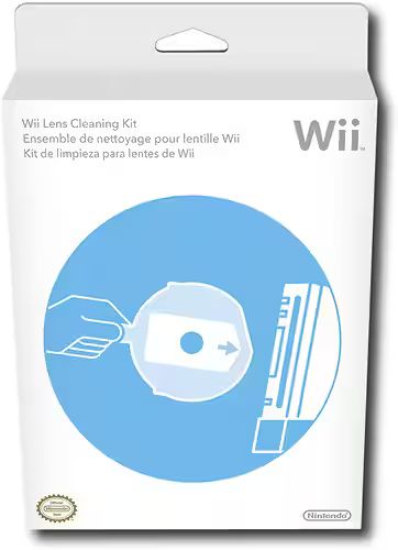 OEM Nintendo Wii Lens Cleaning Kit, Nintendo Wii