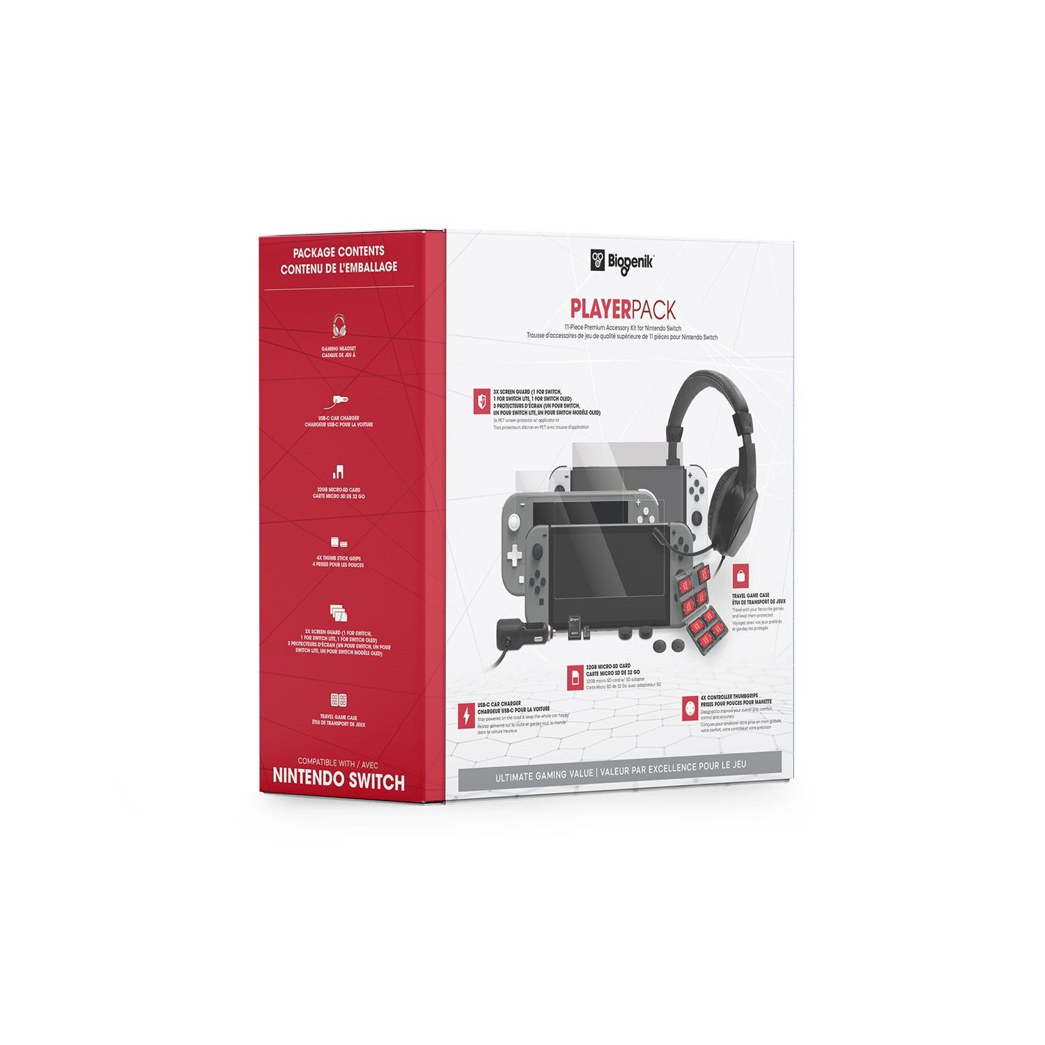 Biogenik Playerpack, Switch