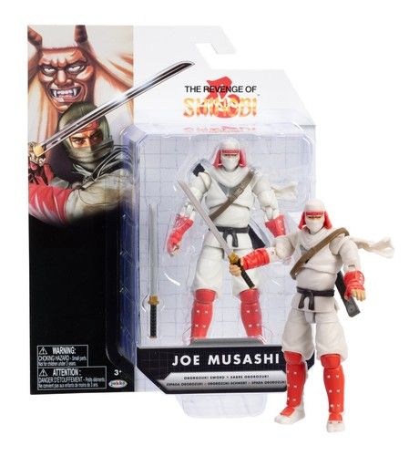 Sega The Revenge of Shinobi Joe Musashi with Oborozuki Sword 5" Figure