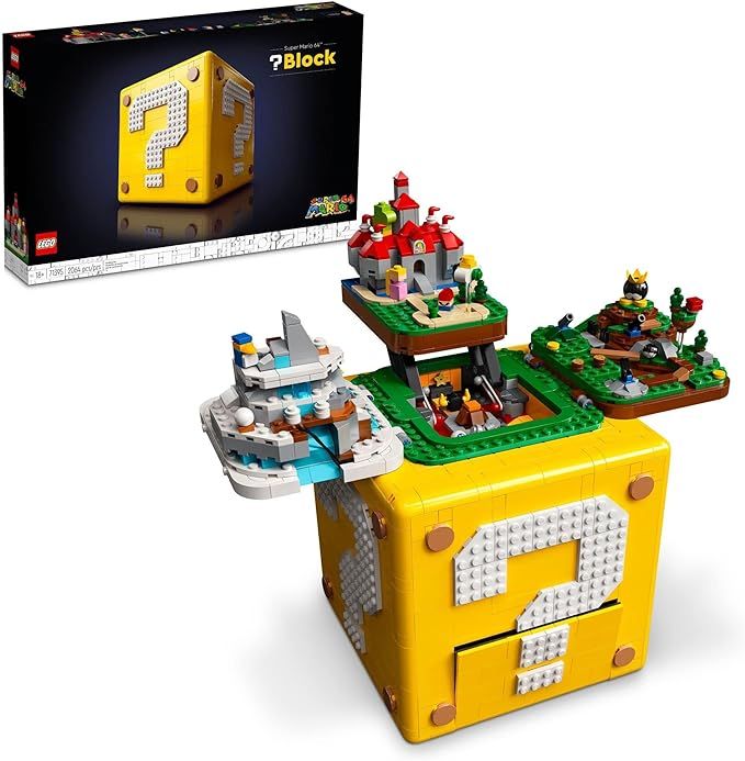LEGO Super Mario 64 Question Mark Block - Open Box (71395)