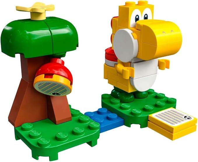 LEGO Super Mario Yellow Yoshi Fruit Tree - Open Box (30509)