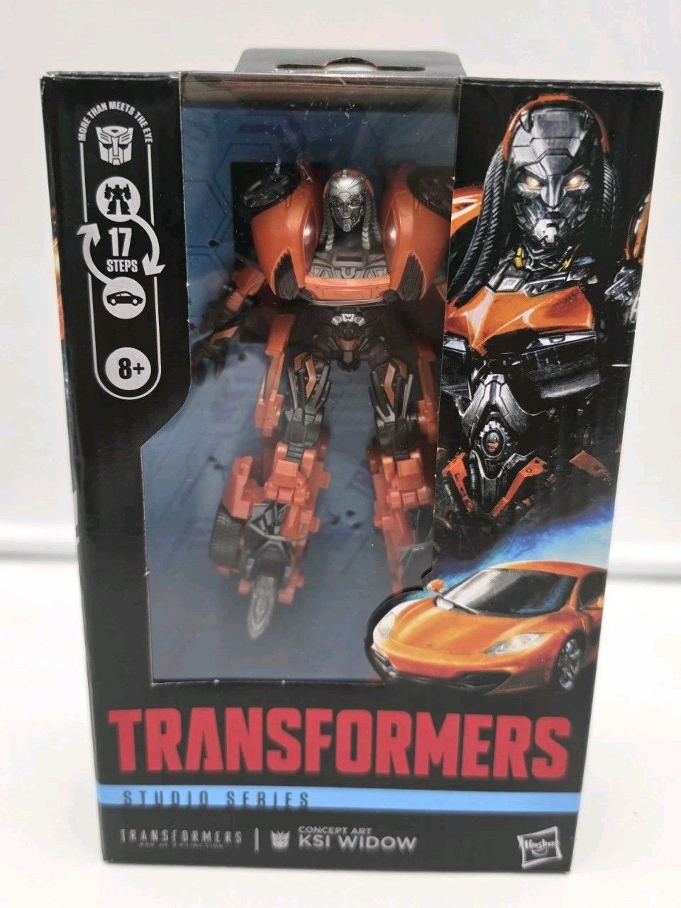 Mclaren/Hasbro Transformers Studio Series Concept Art KSI Widow  Action Figure (NEW)(455)