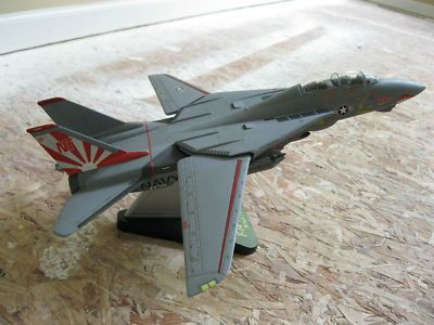 F-14 Tomcat Navy Jet Plane 1:48 Scale Model W/Stand (401)