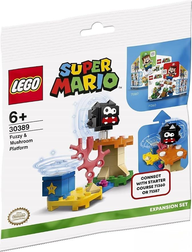 LEGO Super Mario: Fuzzy &amp; Mushroom Platform - Open Box (30389)