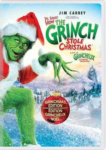 Dr. Seuss' How the Grinch Stole Christmas (Live Action), DVD