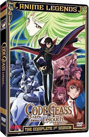 Code Geass - Lelouch of the Rebellion - Season 1, DVD