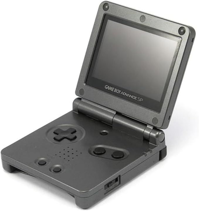 Graphite GameBoy Advance SP Console (Backlit)