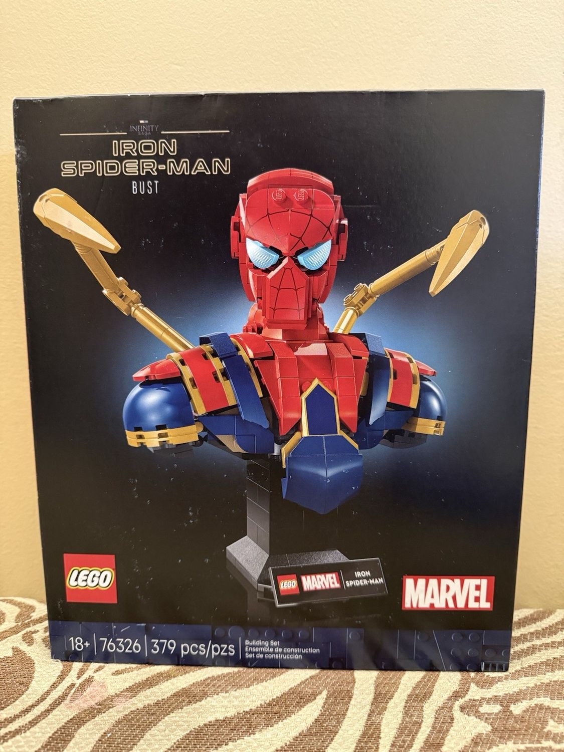 Lego Iron Spider-Man Bust (76326) (NEW) (409)