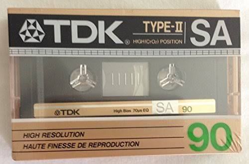 TDK SA90 High Position Type II Cassette Tape
