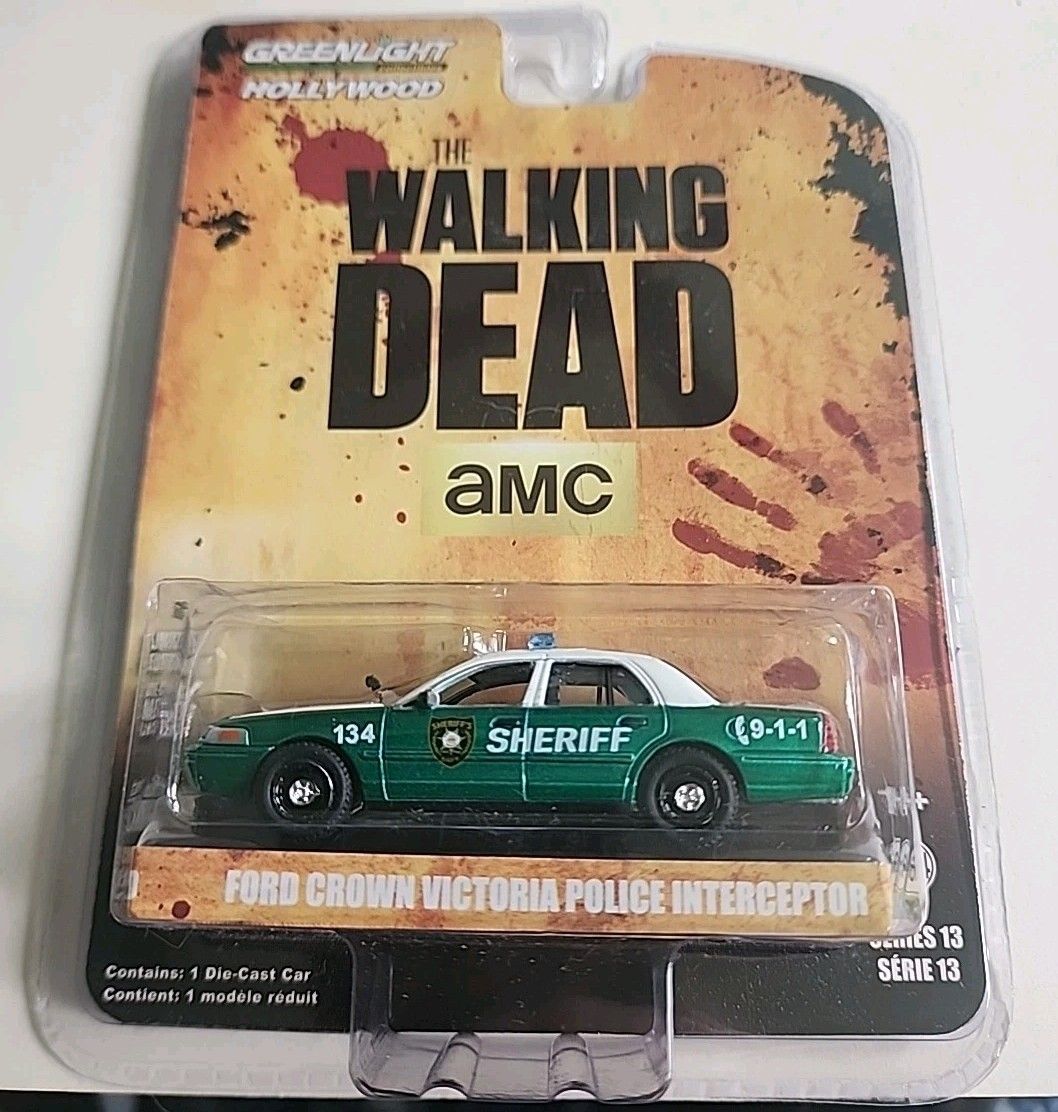 Greenlight Chase AMC The Walking Dead - For Crown Victoria Police Interceptor Green Machine