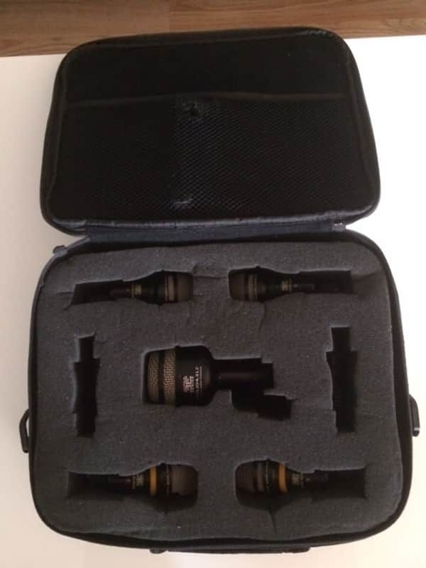 Equation Audio Alpha Series 7-Piece Drum Microphone Kit W/Case (802)