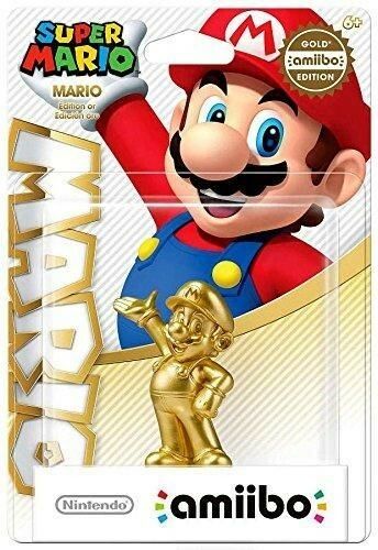Amiibo - Super Mario Gold Amiibo Edition - Mario (NEW)