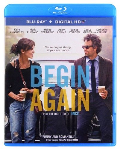 Begin Again, Blu-ray