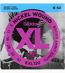 D' Addario 9-42 Electric Strings EXL120
