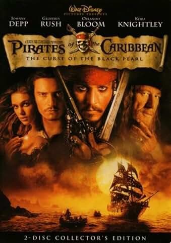 Pirates of the Caribbean: The Curse of the Black Pearl, DVD