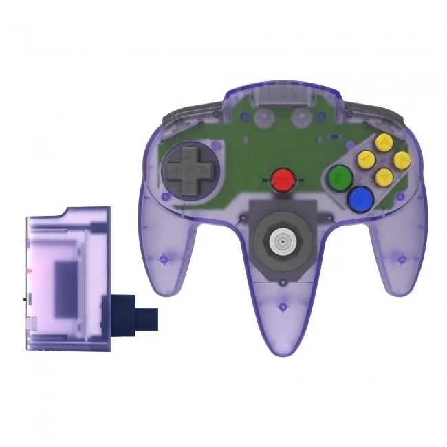 Atomic Purple TeknoGame Wireless Controller, N64