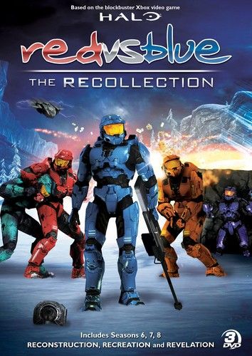 Red VS Blue: Recollection Season - 6 - 8, DVD