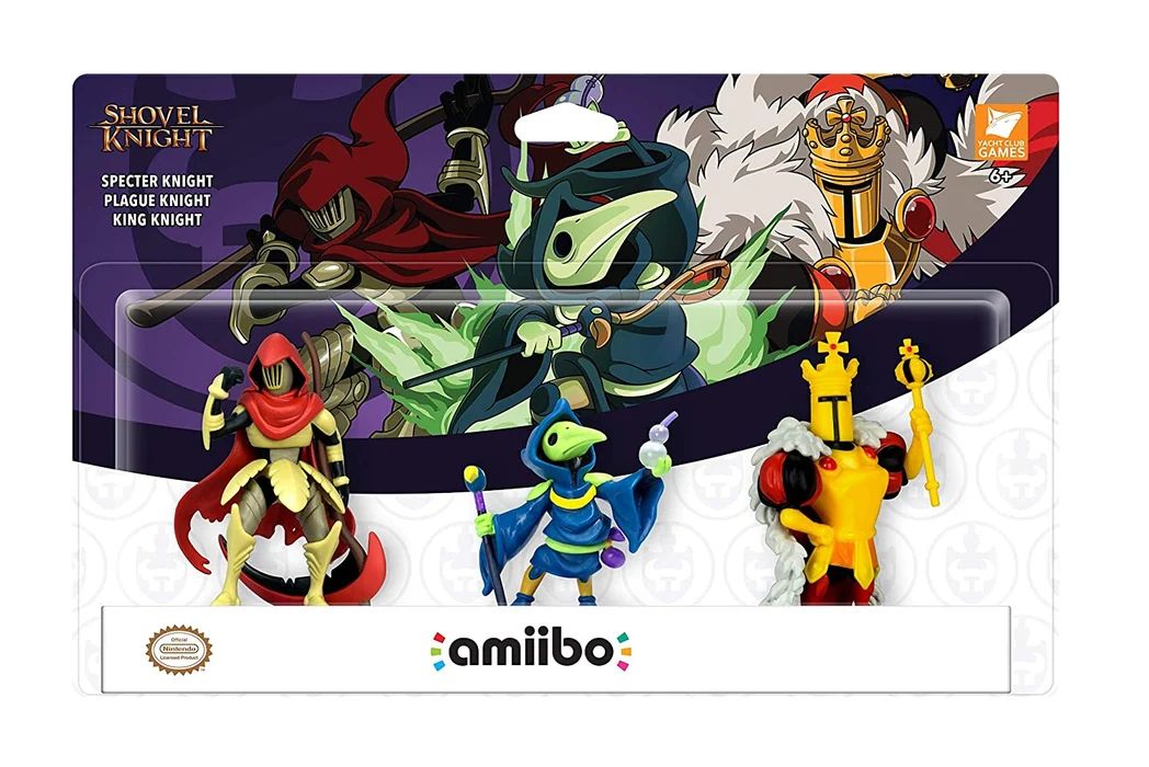 Amiibo - Shovel Knight Treasure Trove 3 Pack (NEW)