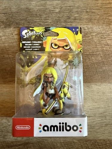 Amiibo - Inkling Girl Yellow - Splatoon Series (Loose)