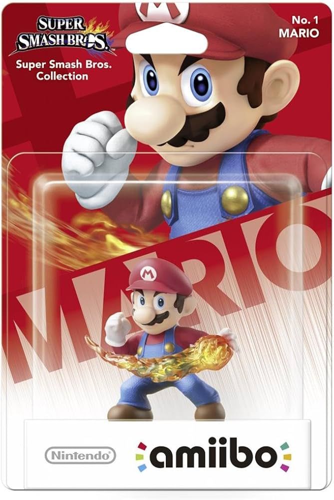 Amiibo - Super Smash Bros. - Mario (NEW)