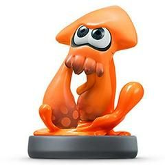 Amiibo - Inkling Squid Orange - Splatoon Series (Loose)