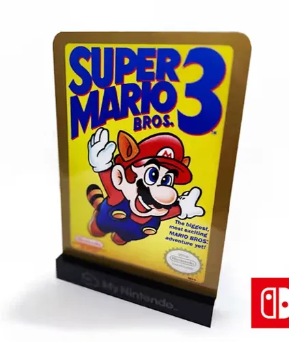 Nintendo Classics - Super Mario Bros. 3 Desktop Metal Display