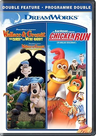 Wallace and Gromit - The Curse Of The Were-Rabbit / Chicken Run - Double Feature-, DVD