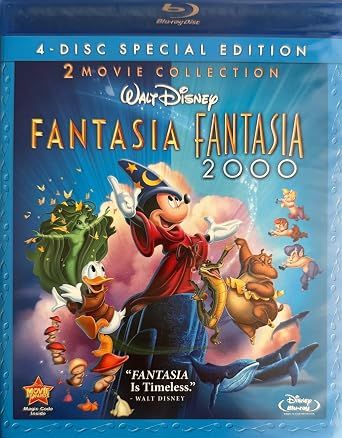 Fantasia / Fantasia 2000, Bu-ray