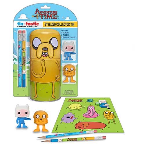 Tin Tastic Adventure Time Stylized Collctor Tin Stationary Set (852)