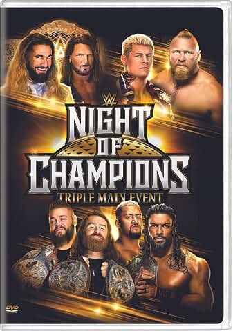 WWE: Night Of Champions, Triple Main Event, DVD