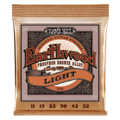 Ernie Ball Phospher Bronze Earthwood Light Acoustic Strings