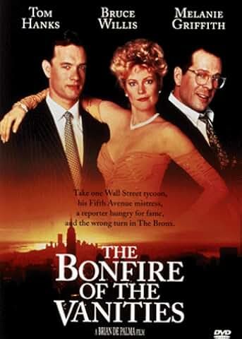 Bonfire Of The Vanities, DVD