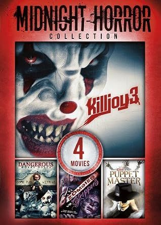 Killjoy 3 / Dangerous Worry Dolls / Zombies VS Strippers / Puppet Master 6 DVD