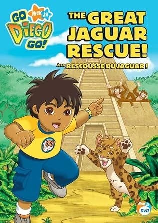 Go Diego Go! - The Great Jaguar Rescue, DVD