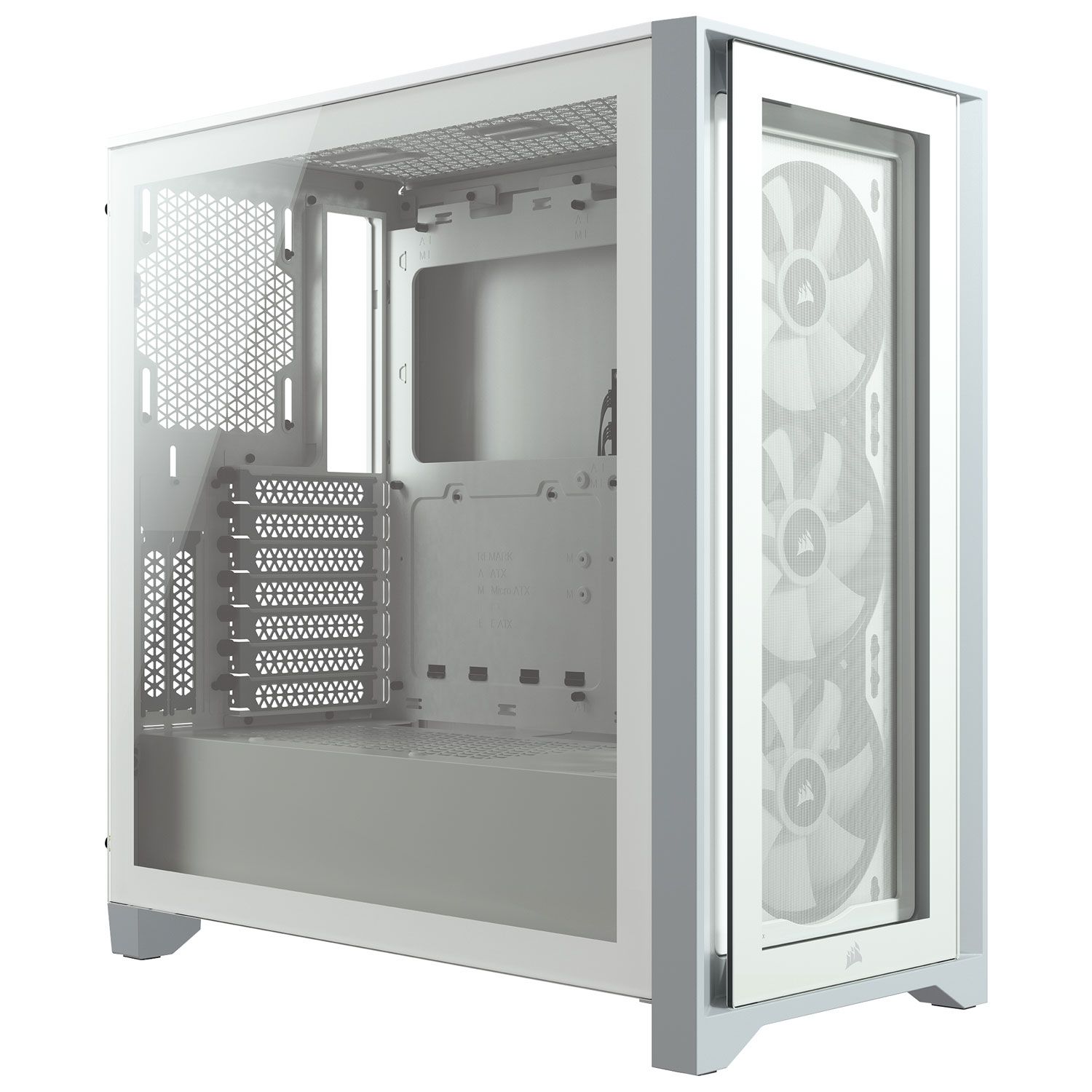 Corsair 4000X White Mid-Tower PC Case