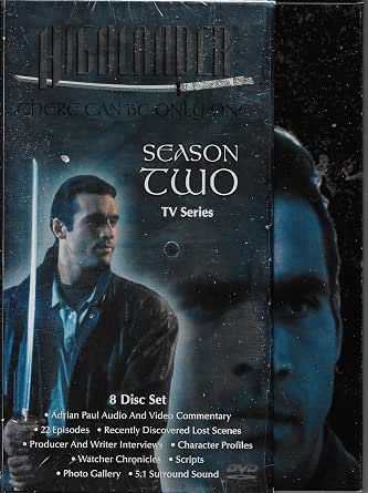 Highlander - The Series Season 2, DVD