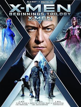 X-Men: Beginnings Trilogy, Blu-ray