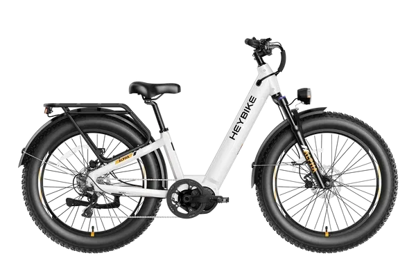 Hey Bike Alpha Mid Drive All Terrain E-Bike W/Charger  (208)