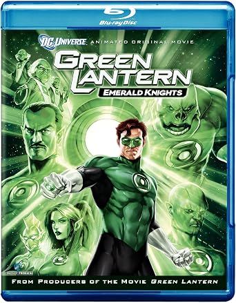 Green Lantern: Emerald Knights, Blu-ray