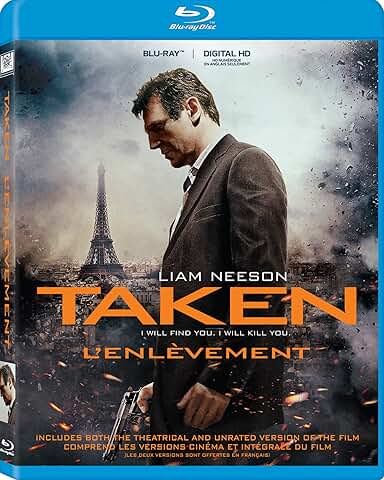 Taken, Blu-ray