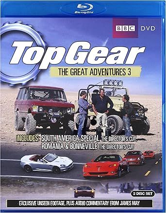 Top Gear - Great Adventures: Volume 3, Blu-ray
