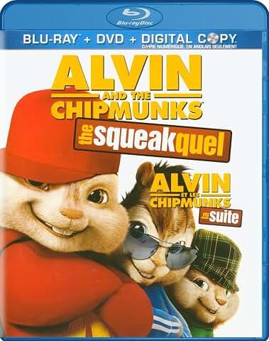 Alvin &amp; The Chipmunks The Squeakquel, Blu-ray
