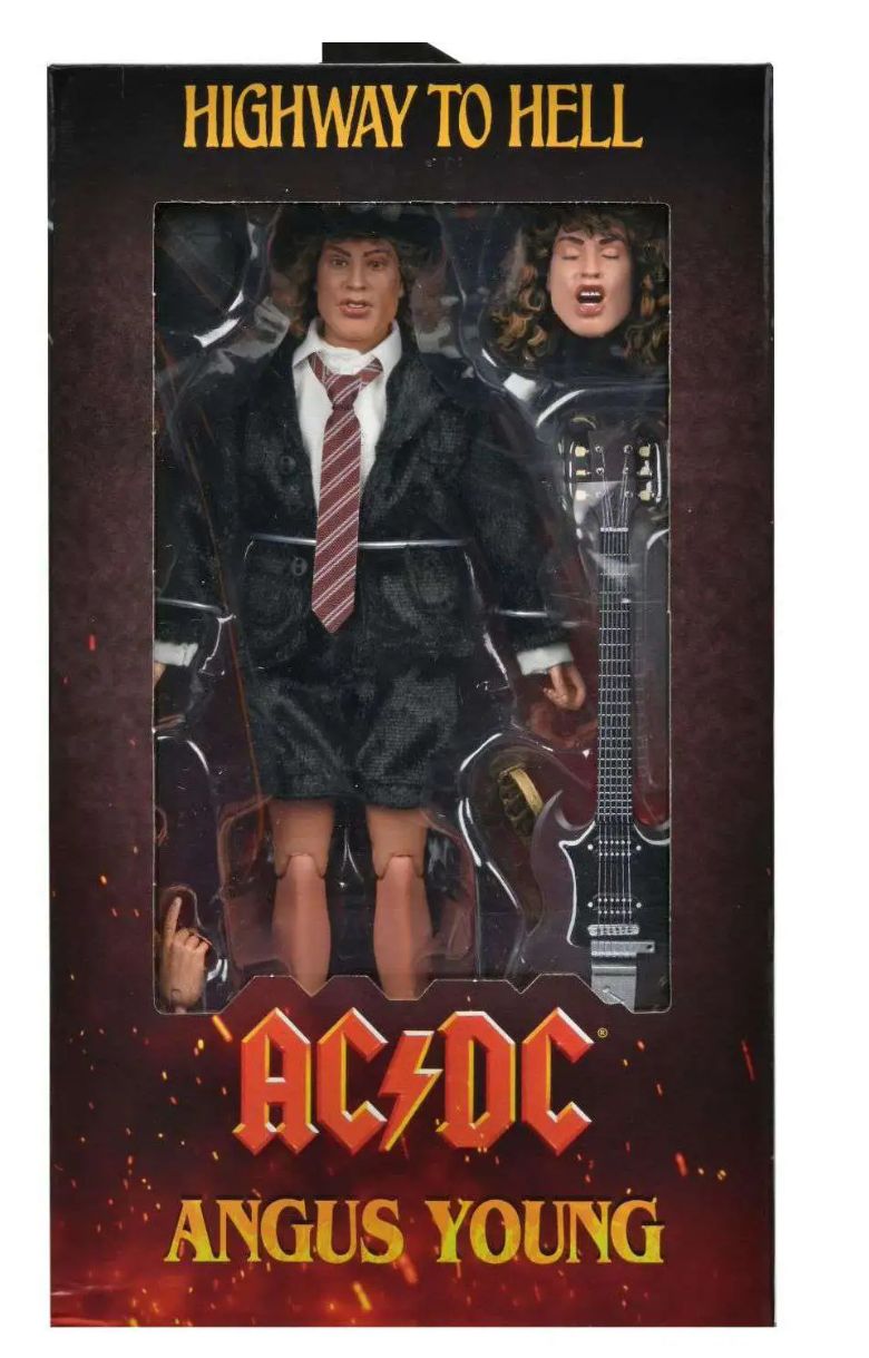 NECA AC/DC Angus Young Highway to Hell 8" Figure