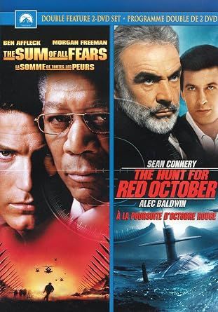The Sum of All Fears / The Hunt for Red October, DVD