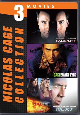 Face/Off / Cagesnake Eyes / Next, DVD