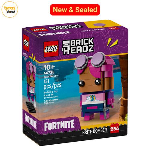 LEGOFortnite BrickHeadz Brite Bomber (40728)