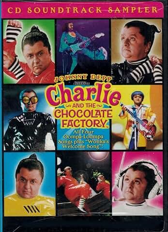 Charlie and the Chocolate Factory CD Sound Track, DVD