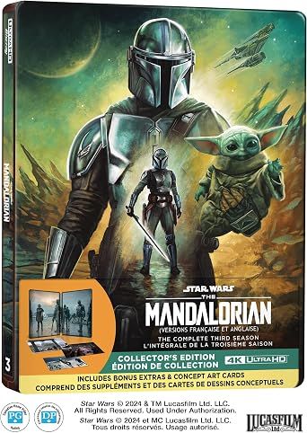Star Wars The Mandalorean - Season 3, Steelbook, 4K UHD, Blu-ray
