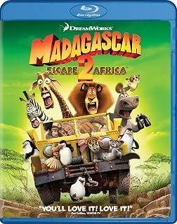 Madagascar Escape 2 Africa, Blu-ray