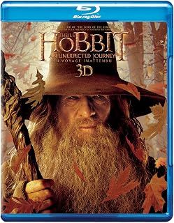 The Hobbit: An Unexpected Journey 3D, Blu-ray